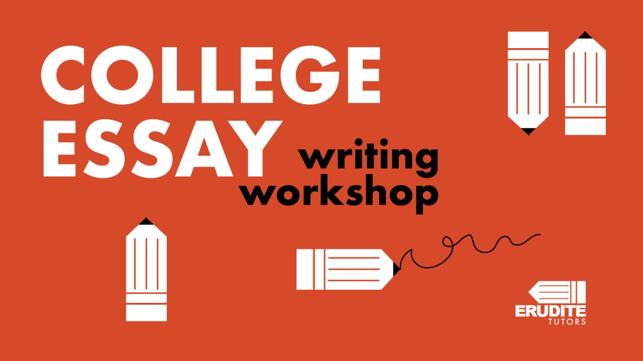 college essay workshop free